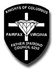 Father J Diamond KofC Council #6292 Logo